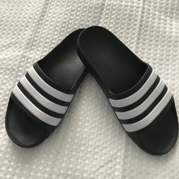 Adilette Boost Slides - Picture 1 of 5